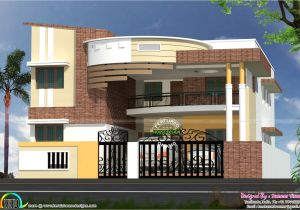 Indian Home Design Plans with Photos Modern Contemporary south Indian Home Design Kerala Home