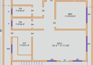 Indian Home Map Plan 1350 Sq Ft House Plan In India