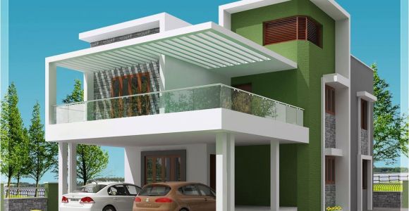 Indian Simple Home Design Plans Small Modern Homes Beautiful 4 Bhk Contemporary Modern