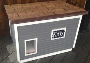 Insulated Cat House Plans Best 25 Heated Outdoor Cat House Ideas On Pinterest