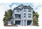 Island Basement House Plans Narrow island Basement Plan Hwbdo77714 Low Country From
