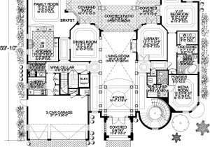 Italian Home Plans Italian House Plan 6 Bedrooms 5 Bath 8441 Sq Ft Plan