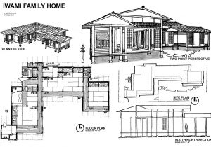 Japanese Style Home Plans House Plans and Design Modern Japanese House Floor Plans