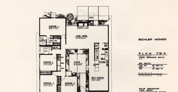 Joseph Eichler Home Plans Dc Hillier 39 S Mcm Daily Joseph Eichler