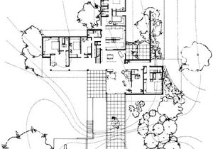 Kaufmann Desert House Plan Richard Neutra Archigraphie