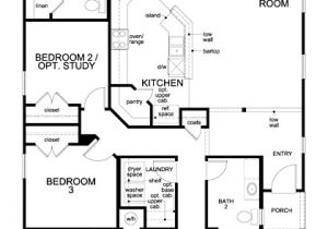 Kb Home Plans Plan 1694 Modeled