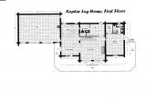 Keplar Log Home Floor Plan and 81 510 00 Set Up On Your Site Plus Del Boom