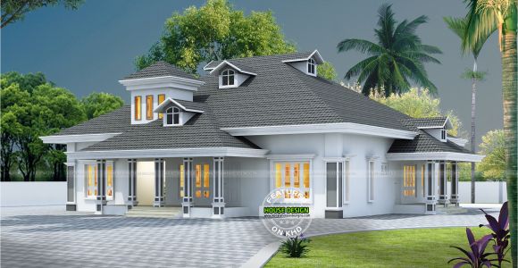 Kerala 3d Home Floor Plans 3d Floor Plan and 3d Elevation Kerala Home Design and
