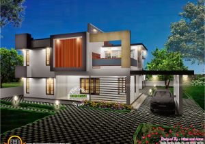 Kerala 3d Home Floor Plans 3d View with Plan Kerala Home Design and Floor Plans