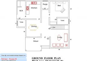 Kerala Home Floor Plans 1500 Sq Ft House Plans In India Free Download 2 Bedroom