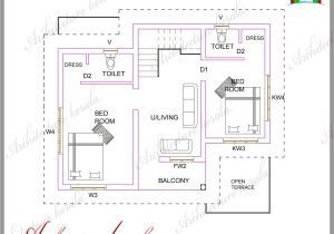 Kerala Home Plan A Small Kerala House Plan Architecture Kerala