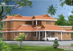 Kerala Home Plans with Photos Kerala Style Traditional Villa with Courtyard Kerala