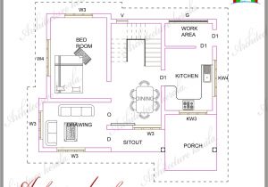 Kerala Home Plans00 Sq Ft 1300 Square Feet House Plans Kerala Home Deco Plans