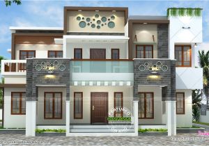 Kerala New Home Plans New Kerala House Plans with Front Elevation