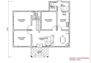 Kerala Style Low Budget Home Plans 1155 Square Feet 3 Bedroom Kerala Style Low Budget Home
