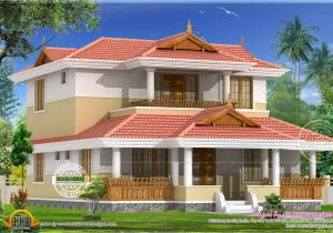 Kerala Traditional Home Plans with Photos Beautiful Traditional Home Elevation Kerala Home Design
