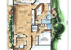 Key West Home Plans Key West Style 66066gw 1st Floor Master Suite Cad