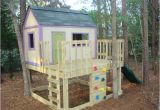 Kids Play House Plans Ana White Kid 39 S Playhouse and Slide Diy Projects