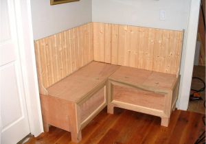 Kitchen Corner Bench Plans Home Improvement Comfy and Useful Banquette Bench with Storage Home