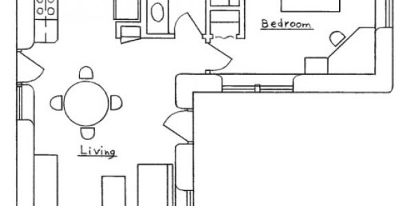 L Shaped Home Floor Plans L Shaped House Plan