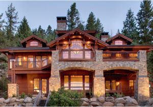 Lake Front Home Plans Lakefront Mountain Home In northern Idaho Mountain