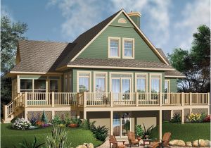 Lake Home Plans and Designs Crestwood Lake Waterfront Home Plan 032d 0686 House