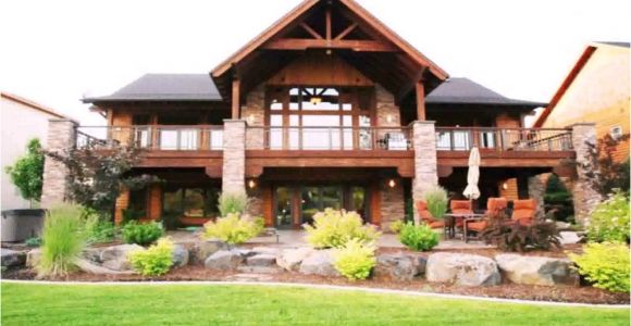 Lakefront Home Plans with Walkout Basement Lakefront House Plans with Walkout Basement Inspirational