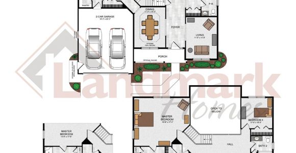 Landmark Homes Floor Plans Devonshire Home Plan by Landmark Homes In Available Plans