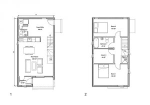 Laneway Home Plans Small House Cabin Shed Laneway House