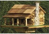 Large Bird House Plans Large Bird Feeder Plans Log Cabin Bird House Plans Log