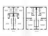 Large Duplex House Plans Modular Ranch Duplex with Garage Plan Modular Duplex Two