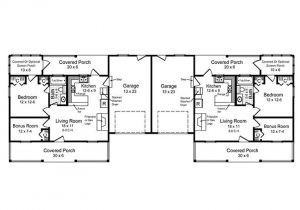 Large Duplex House Plans Multi Family Home Plans One Story Duplex House Plan Large Duplex House Plans Multi Family Home Plans One Story Duplex House Plan