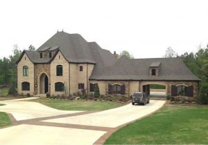 Large Estate Home Plans Estate Home Plan with Motorcourt 60592nd Architectural