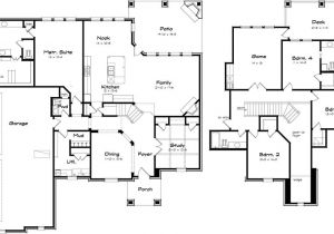 Large Family Home Floor Plans Two Storey Family House Plans with Four Bedrooms