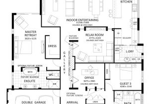Large Home Plans for Entertaining Floor Plan Friday Excellent 4 Bedroom Bifolds with
