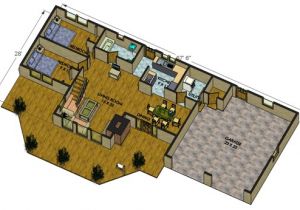 Large Log Home Floor Plans Big Delta Log Cabin Floorplans
