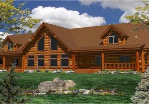 Large Log Home Plans One Story Log Home Plans Large One Story Log Homes Log