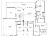 Large One Story Home Plan Inspiring Large One Story House Plans 7 Large One Story
