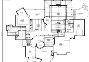 Large One Story Home Plan Large 1 Story House Plans Home Design and Style