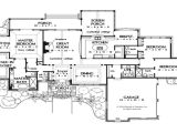 Large One Story Home Plan Large One Story House Plans One Story Luxury House Plans