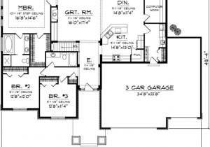 Large Ranch Style Home Floor Plans Ranch House Plans Big Garage Home Deco Plans