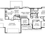 Large Ranch Style Home Plans Cape Cod House Ranch Style House Floor Plans with Basement