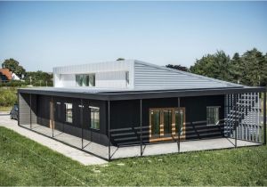 Large Shipping Container Home Plans Large Shipping Container Home Plans with Black and Grey