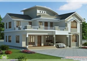 Latest Home Plans In Kerala 2960 Sq Feet 4 Bedroom Villa Design Villas Pinterest