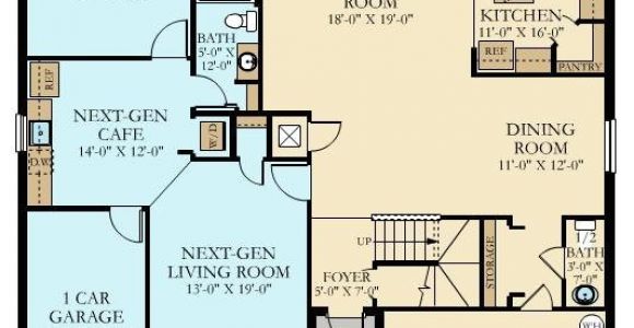Lennar Homes Floor Plans Liberation New Home Plan In Gran Paradiso Manor Homes by