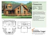 Lincoln Log Homes Floor Plans Log Home Floorplan Cimarron the original Lincoln Logs