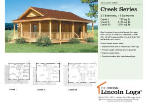 Lincoln Log Homes Floor Plans Log Home Floorplan Creek Series the original Lincoln Logs