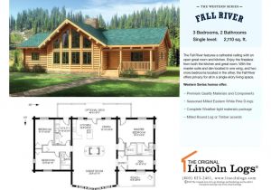 Lincoln Log Homes Floor Plans Log Home Floorplan Fall River the original Lincoln Logs