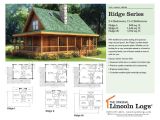 Lincoln Log Homes Floor Plans Log Home Floorplan Ridge Series the original Lincoln Logs