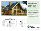 Lincoln Log Homes Floor Plans Log Home Floorplan Valcour island the original Lincoln Logs